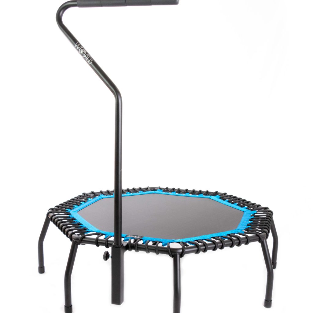 nød Mitt kaffe SPIDER Studio Standard trampoline - Blue - World Jumping